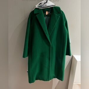 SALONI Forest Green Coco Coat